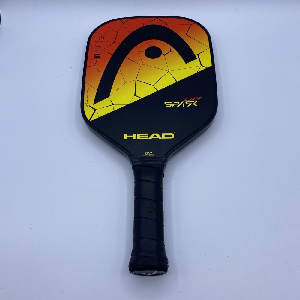 HEAD Spark Elite V4 Pickleball Paddle Red/Yellow (USAPA APPROVED) 0043